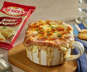 President Kaşar'lı Soğan Çorbası