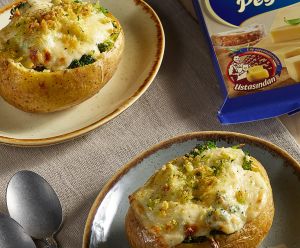 President Gouda'lı ve Sebzeli Kumpir