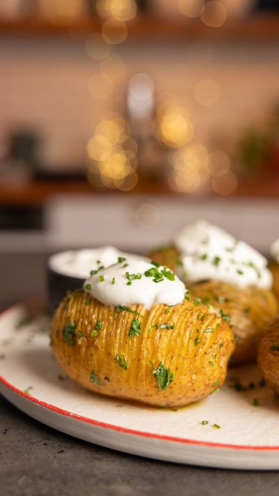 Fırında Tırtıklı Patates